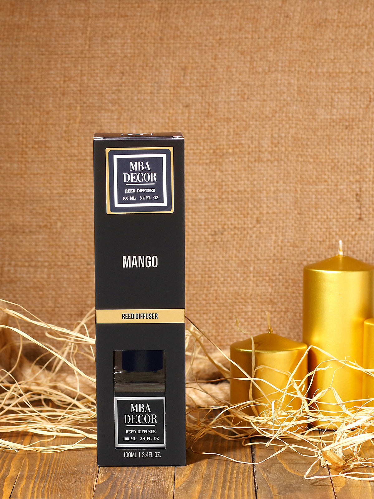 Mango Oda Kokusu I Bambu Çubuklu Kalıcı Oda Parfümü I Yüksek Esans Oranı Kokulu Çubuk 100 ml l 3.4Oz